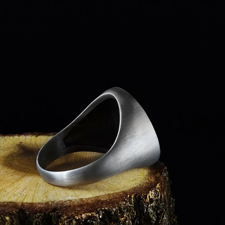 Men's Vintage Motivational Ring | Motivational Ring | Memento Mori